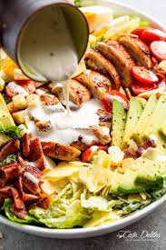 Grilled Chicken Cobb Caesar Salad Cafe Delites Ceasar Salad Recipe Chicken Ceasar Salad Caesar Salad
