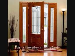 Contoh gambar kusen pintu rumah minimalis kicauku. 20 Contoh Model Pintu Utama Rumah Minimalis Modern Youtube