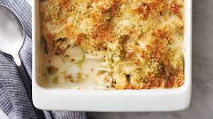 Cheesy Brussels Sprouts Casserole Recipe Recipes Sprout Recipes Brussel Sprouts