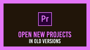 Learn how to use some more unpopular shortcuts in adobe premiere pro that will enhance your. Premiere Open A Project In An Earlier Version Downgrade Guide Youtube
