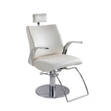 56.5 x 42.5 x 142cm. Synthetic Leather Makeup Chair Make Up Nilo Metal Adjustable With Headrest