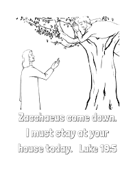 Keep your kids busy doing something fun and creative by printing out free coloring pages. Zacchaeus Coloring Page Judeo Christian Clarion