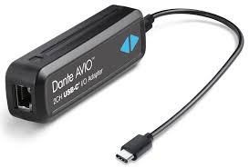 Audinate Dante AVIO, un adaptador portátil para conectarse a redes Dante