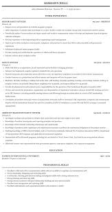 How to write security guard resume objective? Safety Officer Resume Sample Mintresume