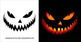 Just like the egg for easter or the pine tree for christmas, pumpkins. Image Result For Scary Pumpkin Stencils Free 2017 Scary Pumpkin Carving Halloween Pumpkin Carving Stencils Halloween Pumpkin Stencils