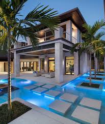 What makes the exterior of a tropical house? Lookandlovewithlolo Luxury Pools Mansions House Goals