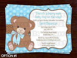 Pin On Teddy Bear Boy Baby Shower