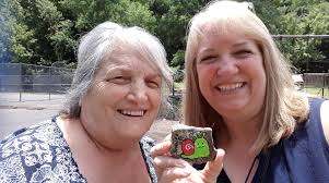 Rock painting found at Wind Creek State Park