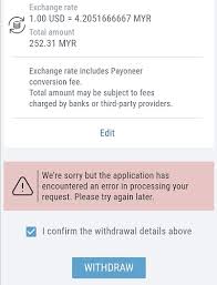 50 usd to myr (50 us dollar to malaysian ringgit) exchange calculator. How Much Money Can I Withdraw From Payoneer