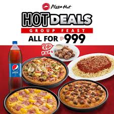 Pizza Hut 8211 Hot Deals Group Feast For 999 Pizza Hut Feast Hot Deals