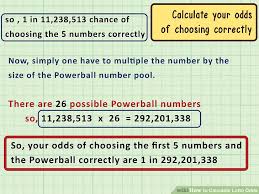 3 Ways To Calculate Lotto Odds Wikihow