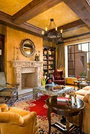 Mexican hacienda leather furniture living room furniture sofas ottoman rustic chair unique space. Hacienda Style Mediterranean Living Room Phoenix By Mike Wachs Construction Co Inc Houzz
