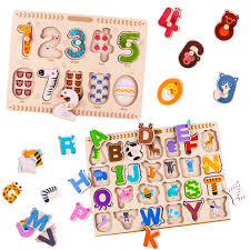 Check spelling or type a new query. Buy Wooden Alphabet Peg Puzzles Set Abc Board Blocks Letters Numbers Knob Magnetic Jigsaw Educational Learning Gift Toys For Age 1 2 3 4 5 Year Olds Toddlers Baby Boys Girls Kids