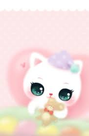 Wallpaper By Artist Unknown Cute Wallpapers Kawaii Wallpaper Cute Cat Wallpaper