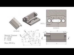 Mech Designer Cswa Exam Sample Question 3 Youtube Solidworks Technical Drawing This Or That Questions