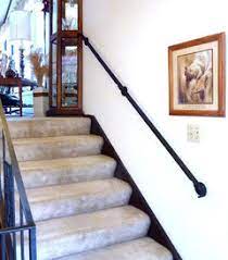 Paired with the right balusters, this type of handrail can be the perfect option for an entryway staircase. Narrow Stairs No Railing Now What To Do