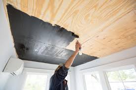 Quick, useful tip on hanging architectural panels on ceilings with a modified french cleat. How To Install A Reclaimed Wood Ceiling Treatment How Tos Diy