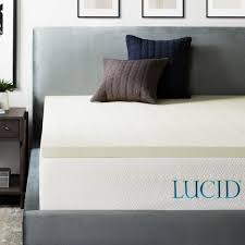 Maybe you would like to learn more about one of these? Lucid 2 Inch Memory Foam Mattress Topper Lucidmattress Com