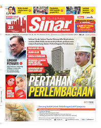 Laporan akhbar sinar harian edisi utara 28.4.2011. Sinaronline On Twitter Antara Tajuk Utama Sinar Harian Edisi Utara Esok Pertahan Perlembangaan Langkah Putrajaya Dapatkan Naskhah Anda Https T Co Z7hjl78tev