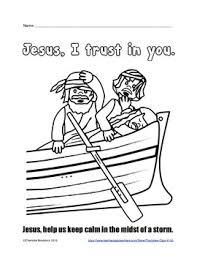 15 jesus resurrection coloring page church house collection blog. Free Jesus Asleep In The Boat Printable From Charlotte S Clips Tpt