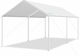 This carport kit is also built with higher gauge steel than most. Amazon Com Quictent 10 X20 Heavy Duty Carport Car Canopy Party Tent Boat Shelter Garden Outdoor