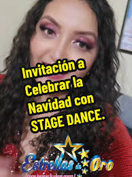 Invitación a Celebrar la Navidad con STAGE DANCE