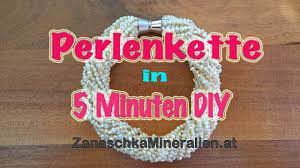 Auch kinder fädeln gerne aus kleinen glasperlen die unterschiedlichsten tiere und figuren. 16 Reihige Perlenkette In 5 Minuten Selber Machen Schmuck Selber Machen Kette Knupfen Youtube