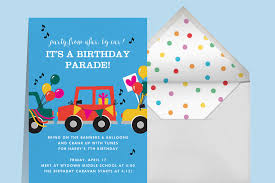 Have a drive by birthday! 15 Birthday Parade Ideas For Kids Adults Paperless Post