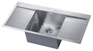 Check_box_outline_blank sink strainers and stoppers 5. 1810 Company Zenuno 45 I F Deep 1 0 Bowl Kitchen Sink With Double Drainer Zu 45 If D S 045