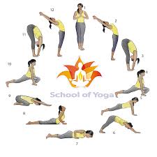 Translated from sanskrit, surya means sun, and namaskar means to bow down to or show gratitude. in ancient tradition, sun salutations were used by hindus during morning prayer and worship rituals, although over time, they've evolved. Vishwa Surya Namaskar Universal Sun Salutation School Of Yoga