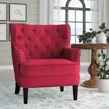 Laurel foundry modern farmhouse philipsburg task chair. Laurel Foundry Modern Farmhouse Ivo Wingback Chair Upholstery Red Accent Chair Furniture Antique Dining Chairs