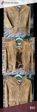 Coldwater Creek Leather Jacket Distressed Leather Jacket Leather Jacket Jackets