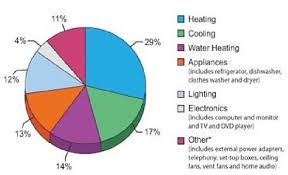 Pi Chart Of Energy Consumed In The Typical American
