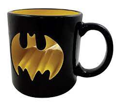 Batman Logo Mug Batman Cutout Logo Coffee Mug To View Further For This Item Visit The Image Link This Is An Affiliate Mugs Yellow Ceramics Comic Gifts