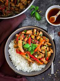 Remove from the heat, fork over the grains and cover again. Thai Basil Chicken Recipe Pad Krapow Gai Ruchiskitchen
