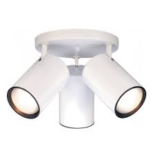 Ceiling flush mount lights vs. Nuvo 3 Light Semi Flush Mount Straight Cylinder R30 Light Fixture Nuvo Sf76 422 Homelectrical Com