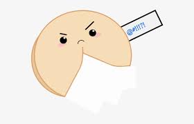 Fortune cookies can be tricky to make―it's important to make sure that the cookie batter is spread out evenly on the baking sheet. Bad Fortune Cookie Cartoon Transparent Png 640x640 Free Download On Nicepng