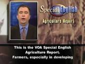 آموزش زبان انگلیسی با اخبار ویژه VOA | کشاورزی / (قسمت 28)