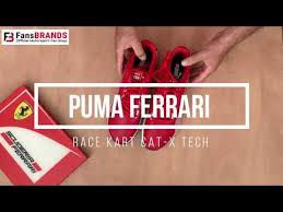 Puma scuderia ferrari drift cat 8 mens white motorsport sneakers shoes 11. Puma Ferrari Race Kart Cat X Tech Shoes Review Fansbrands Youtube