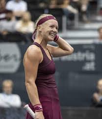 Fila women's tie breaker full coverage tank. Kiki Bertens At Wta Upper Austria Ladies Tennins Tournament In Linz 10 10 2018 Hawtcelebs