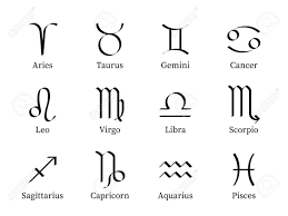 The sign of cancer sign is all about home. Zodiac Signs Twelve Astrological Stylized Constellations Minimalistic Royalty Free Cliparts Vectors And Stock Illustration Image 142629764