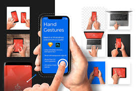 Hand Gestures Scene Mockup Creator Mockup Creator The Creator Project Presentation
