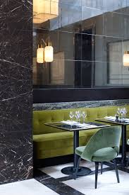 Monsieur Bleu Restaurant At The Palais De Tokyo In Paris France Interieur De Restaurant Banquette Salle A Manger Coin Salle A Manger