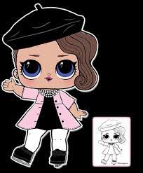 Printable Posh Lol Doll Coloring Page Lol Surprise Doll Lol Dolls Lol Coloring Pages