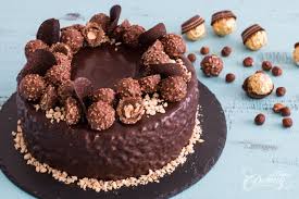 Ferrero Rocher Cake Recipe Ferrero Rocher Cake Cake Nutella Frosting