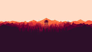 Download wallpapers firewatch, 4k, 8k, art, forest. Artwork Landscape Firewatch Video Games Hd Wallpaper Wallpaperbetter