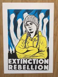 Greta Thunberg Pop Art Poster Art Limited Edition Lino Etsy Pop Art Posters Relief Print Poster Art