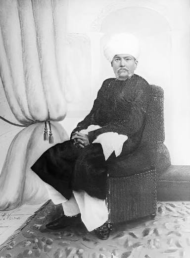 Karamchand Gandhi father of Mahatma Gandhi Courtesy: Old vintage 1800s picture