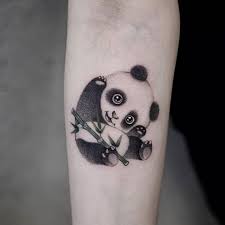 40 Irresistibly Unique Panda Bear Tattoo Ideas To Steal The Limelight Tattoo Tattooideas Pandatattoos Pa Panda Tattoo Cute Animal Tattoos Panda Bear Tattoos