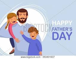 Because father's day is the third sunday in june, the weather is normally great for some sort of outdoor activity. Greeting Card Happy Vector Photo Free Trial Bigstock